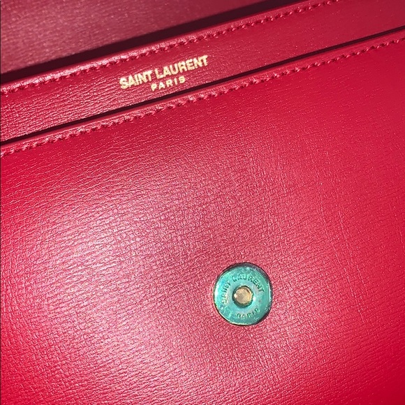 **‼️SOLD‼️** YSL (Saint Laurent) Red Handbag! - Picture 9 of 13